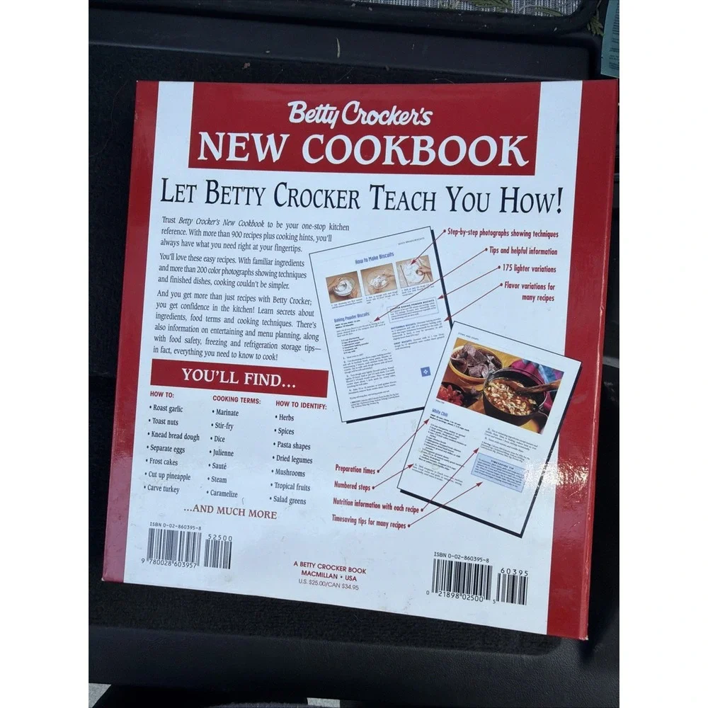 Vintage 90s Cookbook: Betty Crocker's New Cookbook, 1996
